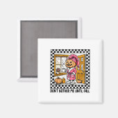 秋ハロウィーンブカボチャPまで私を悩ませない マグネット (正面/裏面)