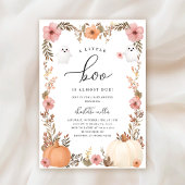 秋ハロウィーンベビーシャワー招待状 招待状