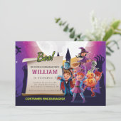 秋ハロウィーン5thバースデーパーティー 招待状 (スタンド正面)