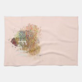 秋ハートキッチンタオル キッチンタオル (横)