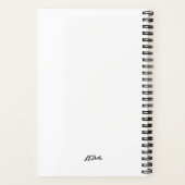 秋ハートノート ノートブック (裏面)