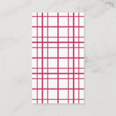 秋ハーベストアップルブランチフローラベビーシャワー エンクロージャーカード (裏面)