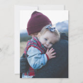 秋ハーベストカボチャの最初の誕生日パーティー 招待状 (裏面)