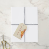 秋ハーベストカボチャ ギフトタグ (より糸付き)