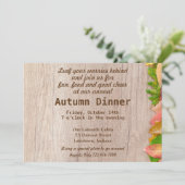 秋ハーベストディナー 招待状 (スタンド正面)
