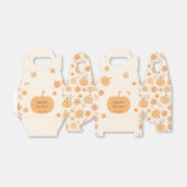 秋ハーベストパンプキンパステル2ベビーシャワー フェイバーボックス (折り畳みなし)