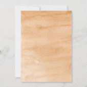 秋ハーベストパンプキン誕生日 招待状 (裏面)