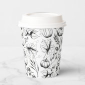 秋ハーベストパンプキン 紙コップ (左)