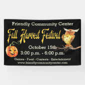 秋ハーベストフェスティバルコミュニティセンターチャーチ 横断幕 (横)