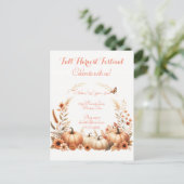 秋ハーベストフェスティバル ポストカード (スタンド正面)