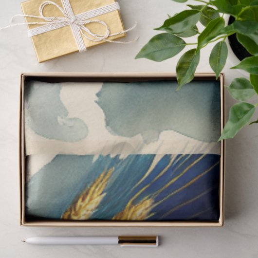 秋ハーベストプレーリ金ゴールドティッシュペーパー 薄葉紙 (ギフト)