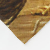 秋ハーベストプレーリ金ゴールドフリースブランケット フリースブランケット (角)