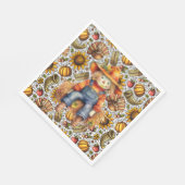 秋ハーベストペーパーナプキン スタンダードランチョンナプキン (角)