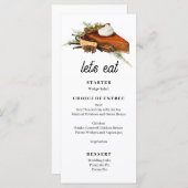 秋ハーベストメニュー メニュー (正面/裏面)