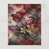 秋ハーベストワインアルコールインクスクラップブック紙 (正面)