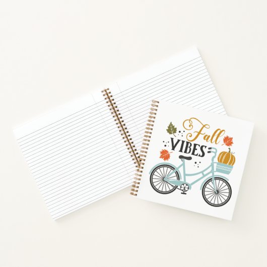 秋バイサイクリング ノートブック (内部)