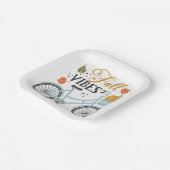 秋バイサイクリング ペーパープレート (傾斜あり)