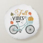 秋バイサイクリング ラウンドクッション (裏面)