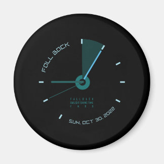 秋バック救デイライトの時間の終了 マグネット