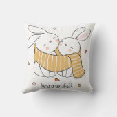 秋バニー クッション (裏面)