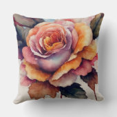 秋バラ クッション (裏面)