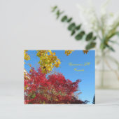 秋バンクーバーBCはがき ポストカード (スタンド正面)