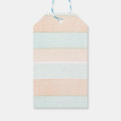 秋パステルパンプキンジェンダーリビールサンキューラベル ギフトタグ (裏面)