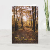 秋パス1、We Remember カード (正面)
