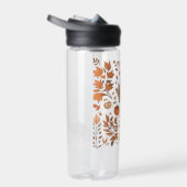 秋パターンデザイン ウォーターボトル (右面)