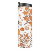 秋パターンデザイン タンブラー (回転右)