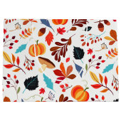 秋パターン抱き枕 ラージペーパーバッグ (裏面)