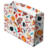 秋パターン抱き枕 ラージペーパーバッグ (裏面アングル)