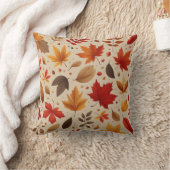 秋パターン クッション (ブランケット)