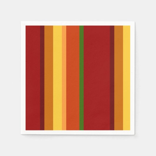 秋パターンNO.2：カクテルナプキンス スタンダードカクテルナプキン (正面)