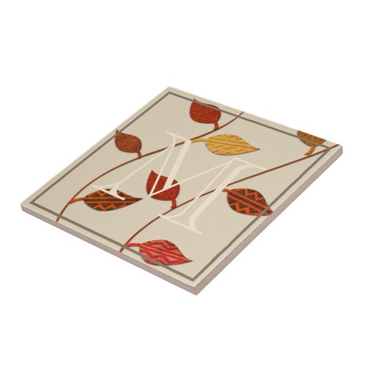 秋パレ離れットの追加モノグラムタイル タイル (側面)