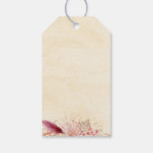 秋パンパスグラスボホブライダルシャワー ギフトタグ (裏面)