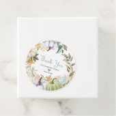 秋パンプキンオータムサンキューユーメッセージカード フェイバータグ (インサイチュ)