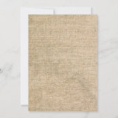 秋パンプキンガールベビーシャワー招待状カード 招待状 (裏面)