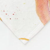 秋パンプキンシェルパブランケット フリースブランケット (角)