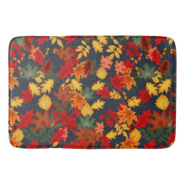 秋パンプキンスパイスハロウィンサンクスギビングパンプキンズ バスマット