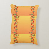 秋パンプキンスパイスハロウィンサンクスギビング収穫 アクセントクッション (裏面(縦))