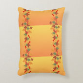秋パンプキンスパイスハロウィンサンクスギビング収穫 アクセントクッション (正面(垂直))