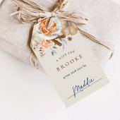 秋パンプキンスパイスベビシャワーディスプレイ ギフトタグ