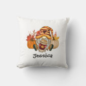 秋パンプキンスパイス格言名 クッション (正面)