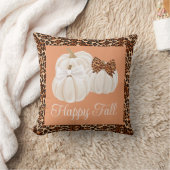 秋パンプキンズキュートハッピー秋 クッション (ブランケット)