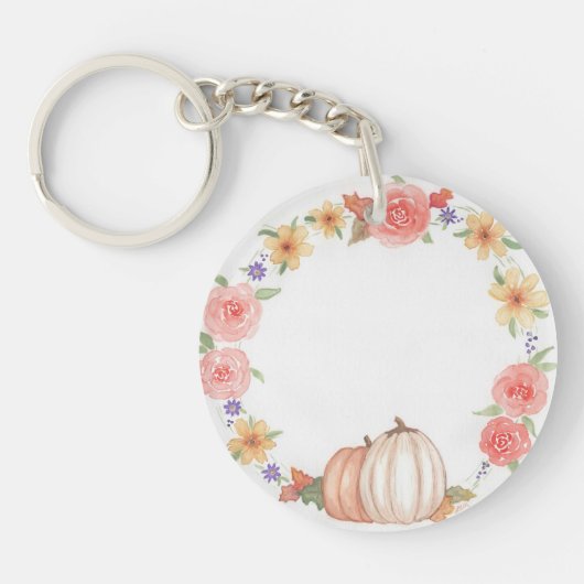 秋パンプキントリオ キーホルダー (正面)