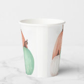 秋パンプキントリオ 紙コップ (右)