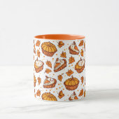 秋パンプキントリートコーヒーマグ マグカップ (中央)