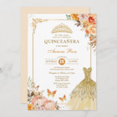 秋パンプキンバラキンセアニラプリンセスミクリン 招待状 (正面/裏面)