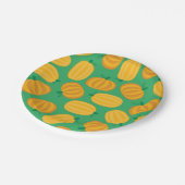 秋パンプキンパッチ1st誕生日パーティーテーマ ペーパープレート (アングル)